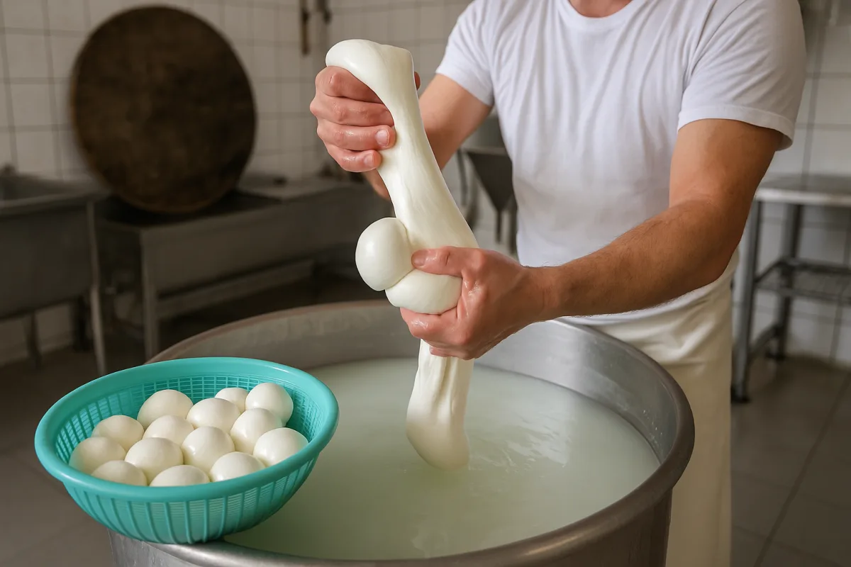 Cosa rende unica la mozzarella di bufala del cassinate? Il segreto nella produzione artigianale