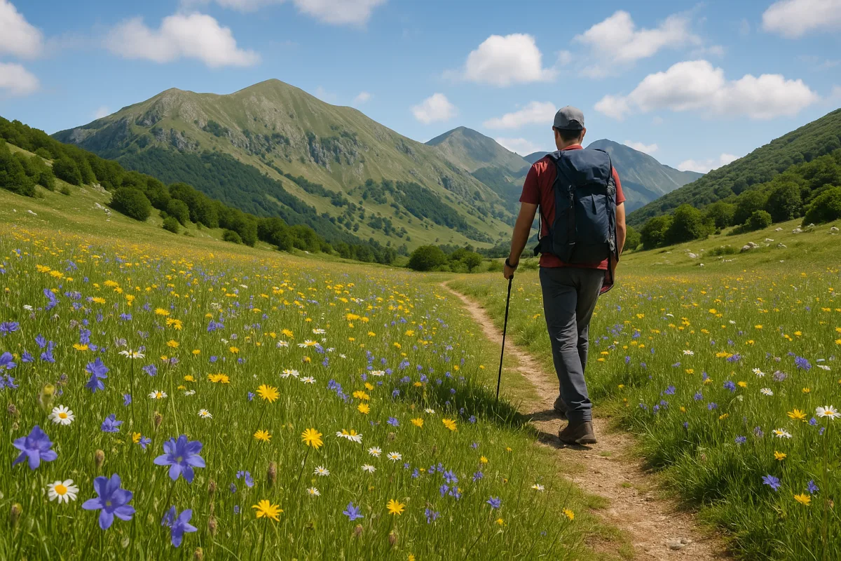 Trekking sulle Mainarde laziali: dove trovare le fioriture selvatiche in primavera