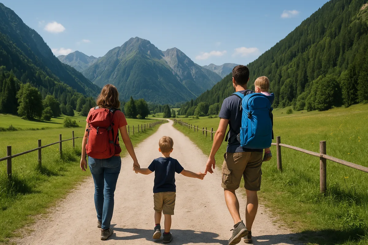 Passeggiate facili nella Valle dei Santi: sentieri perfetti anche se viaggi con bambini piccoli