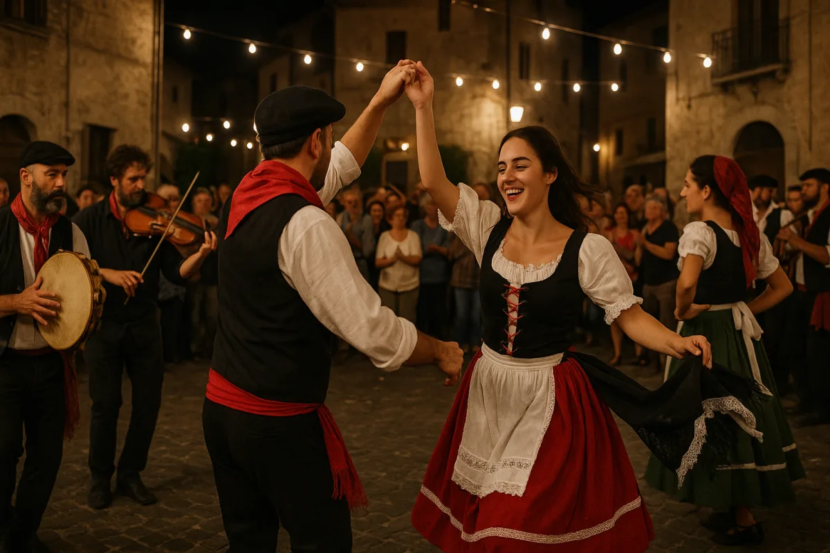 Dove scoprire la vera tarantella laziale? I festival meno noti per ballare insieme ai locali