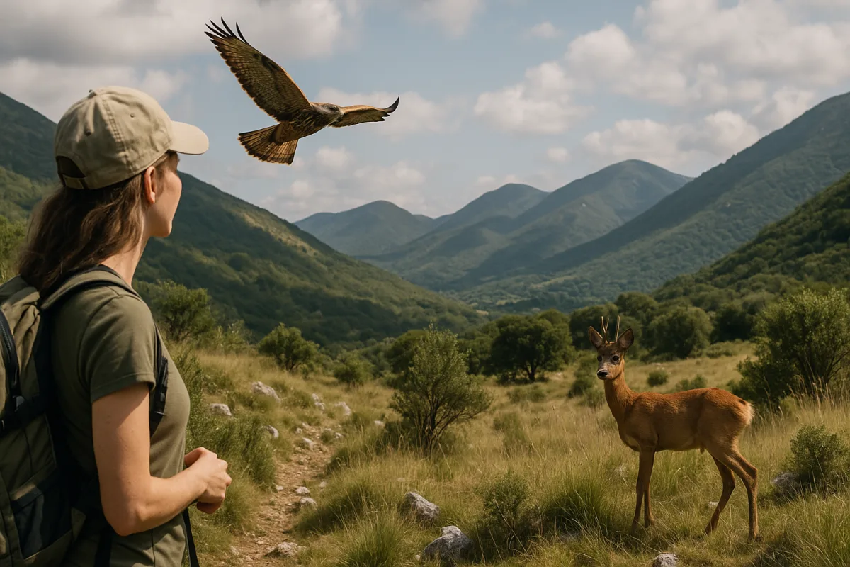 Passeggiate naturalistiche tra i monti Ausoni: osserva falchi e caprioli in libertà, senza gruppi numerosi