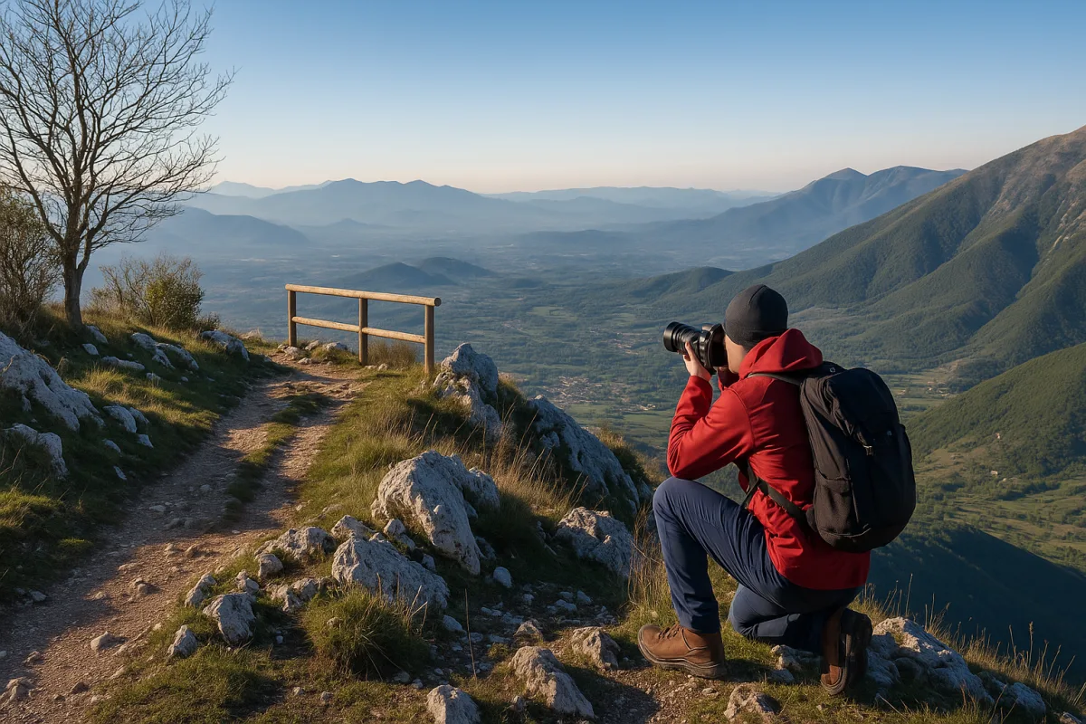 Sentieri panoramici sul Monte Sammucro: punti di osservazione per fotografi alle prime armi
