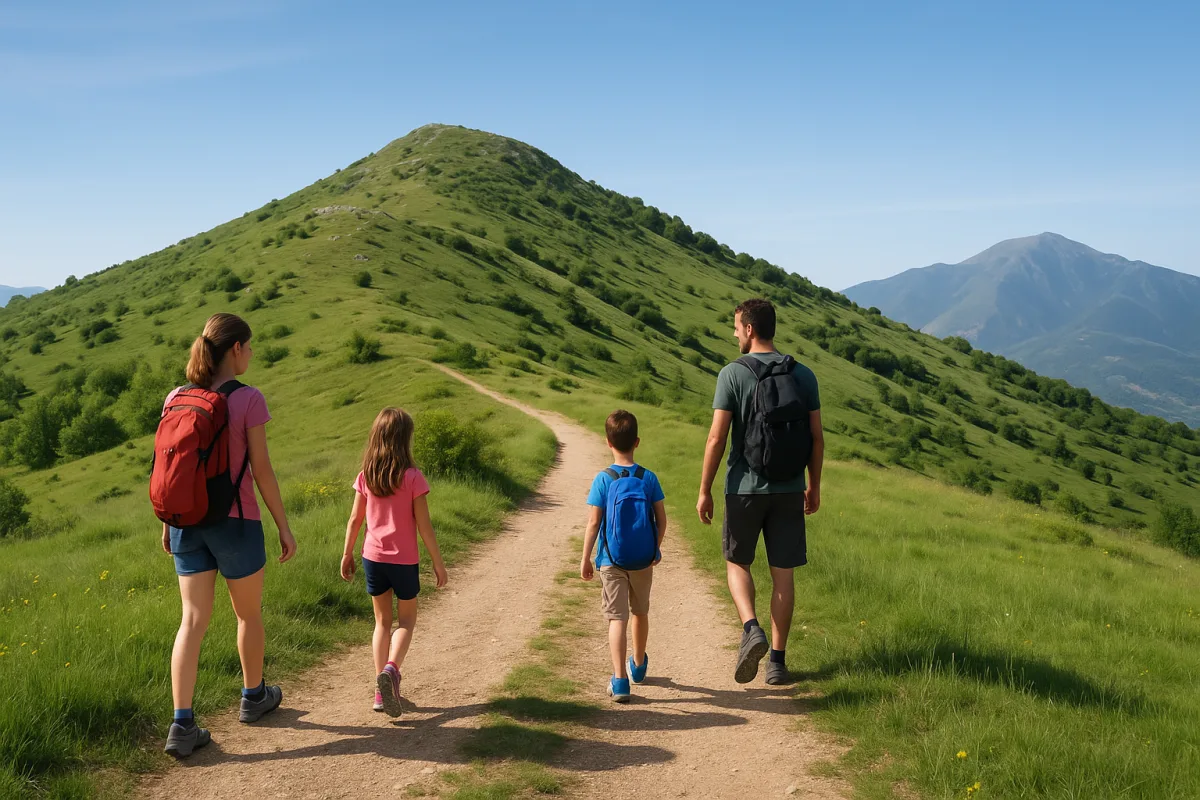 Sentieri panoramici facili sul Monte Cairo: perfetti anche per famiglie con bambini