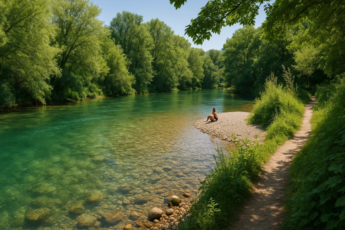 Percorsi naturalistici lungo il fiume Rapido: zone balneabili e angoli nascosti che solo i residenti frequentano